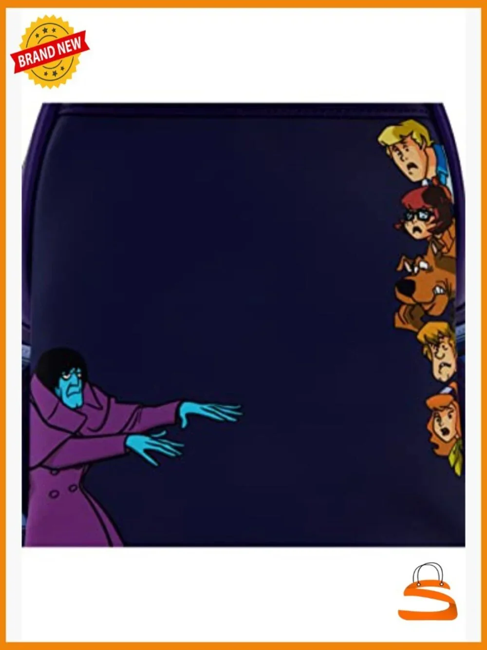 Scooby Doo Mini Backpack with Glow Details